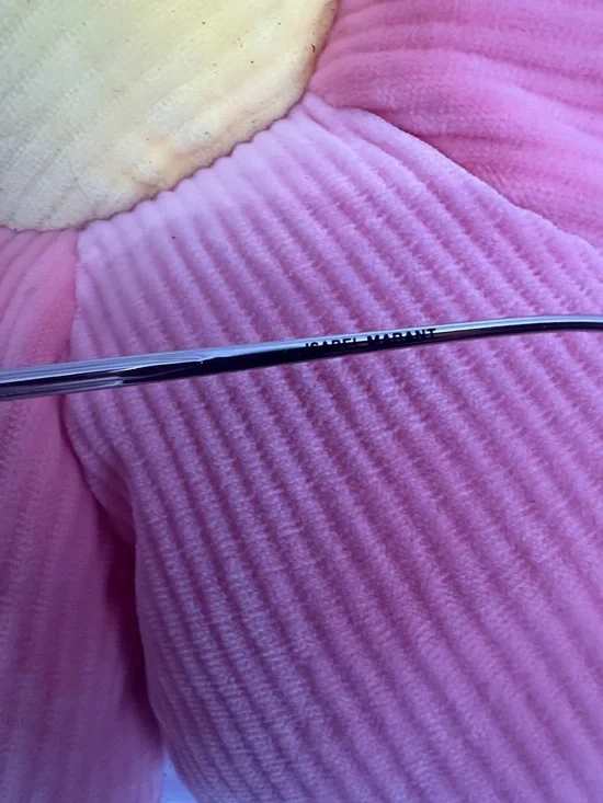 Isabel Marant Silver Frame Sunglasses with Gradient Dark Lenses - Picture 8 of 10